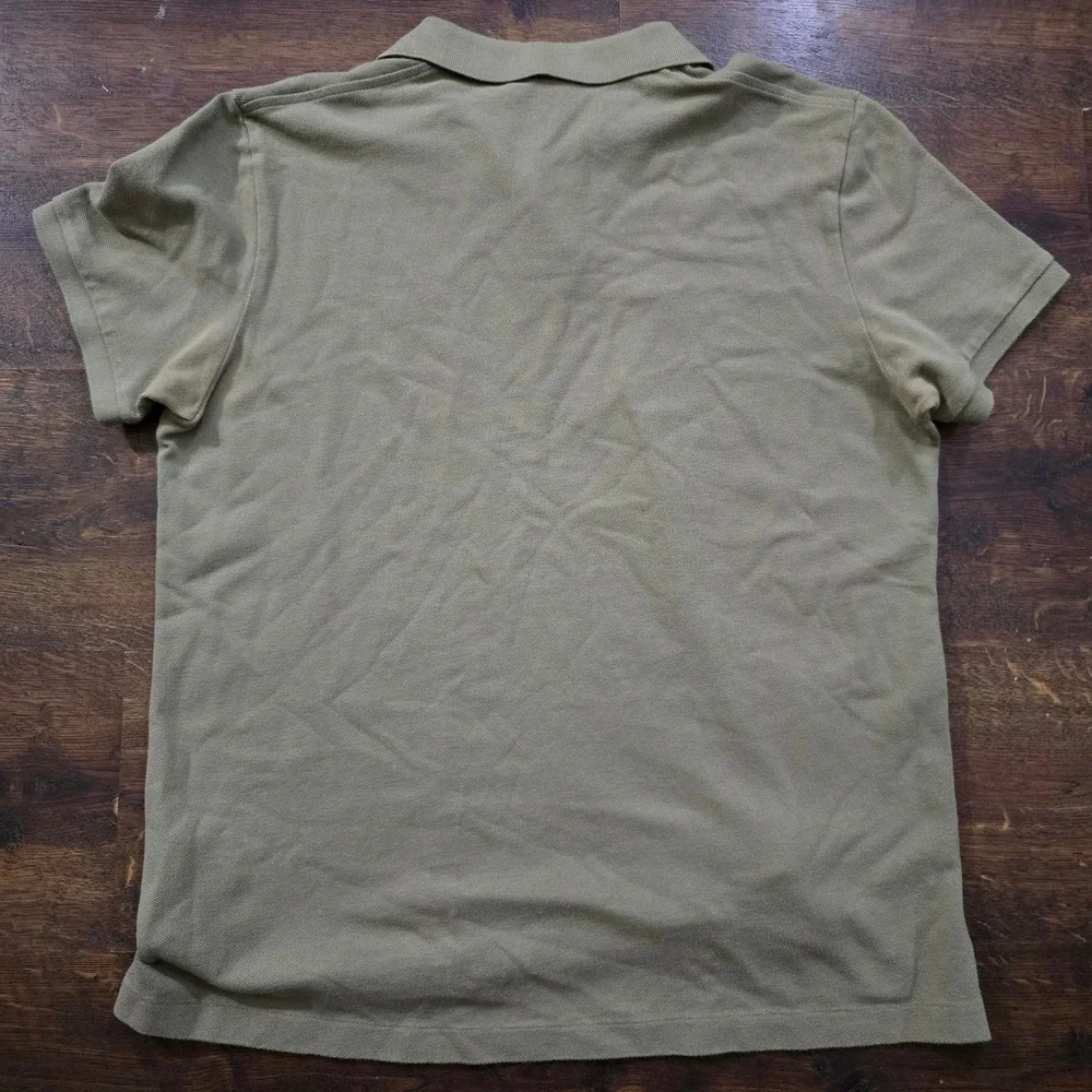 Ralph Lauren Mens Classic Fit Polo Shirt Olive Green‎ Orange Pony XL RL-CCRC1W